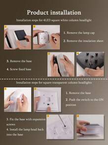 太阳能LED柱灯，防水，防风，适用于家庭、花园、庭院、别墅、户外通道、现代门柱灯