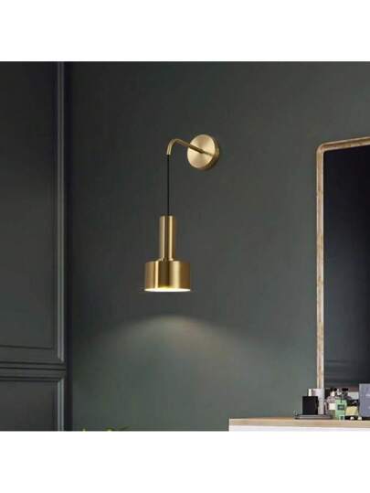 1pc Creative Moderne Bedroom Wand Lamp, Nordic Living Room/Hotel Aisle Background Verlichting view 6