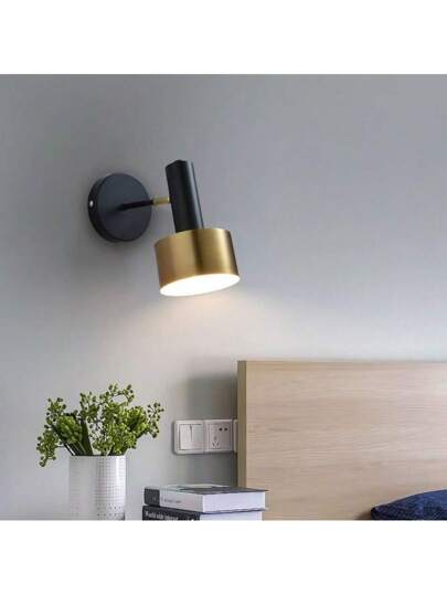 1pc Creative Moderne Bedroom Wand Lamp, Nordic Living Room/Hotel Aisle Background Verlichting view 7