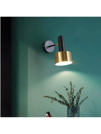 1pc Creative Moderne Bedroom Wand Lamp, Nordic Living Room/Hotel Aisle Background Verlichting view 5