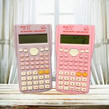 CALCULADORA ESCOLAR CIENTÍFICA DE KUUROMI - Rosa - Ver 3