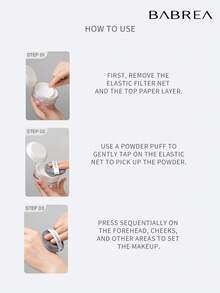 babrea Polvo de filtro de brillo suave 8g - 01 violeta claro - Ver 5