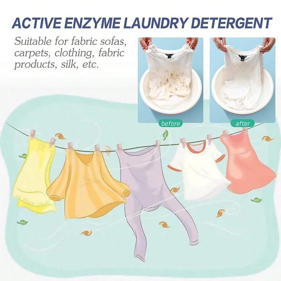 Enzyme Cleaner For Multiple Uses, Cleans Tough Stains, Yellowing, Mold