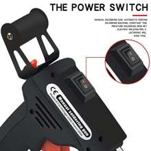 Soldering Gun Kit 60W Auto Solder Feed Hand-Held Welding Gun + 150g Solder Wire - Black - View 6