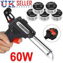 Soldering Gun Kit 60W Auto Solder Feed Hand-Held Welding Gun + 150g Solder Wire - Black - View 1
