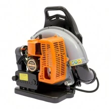 65CC Gas Backpack Leaf Blower, 2-Stroke Backpack Gas Powered Leaf Blower, Air-Cooled Backpack Grass Blower High Performance Gasoline Blower For Lawn Care - Nhiều màu - Xem 10