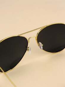 Women Sunglasses - 金色 - 查看 2