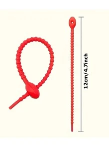 10/15/20/30/50 件 120 毫米硅胶线整理套随机颜色硅胶线收纳盒耳机线绕线器套件，生日/复活节/总统日/男朋友/女朋友的礼物