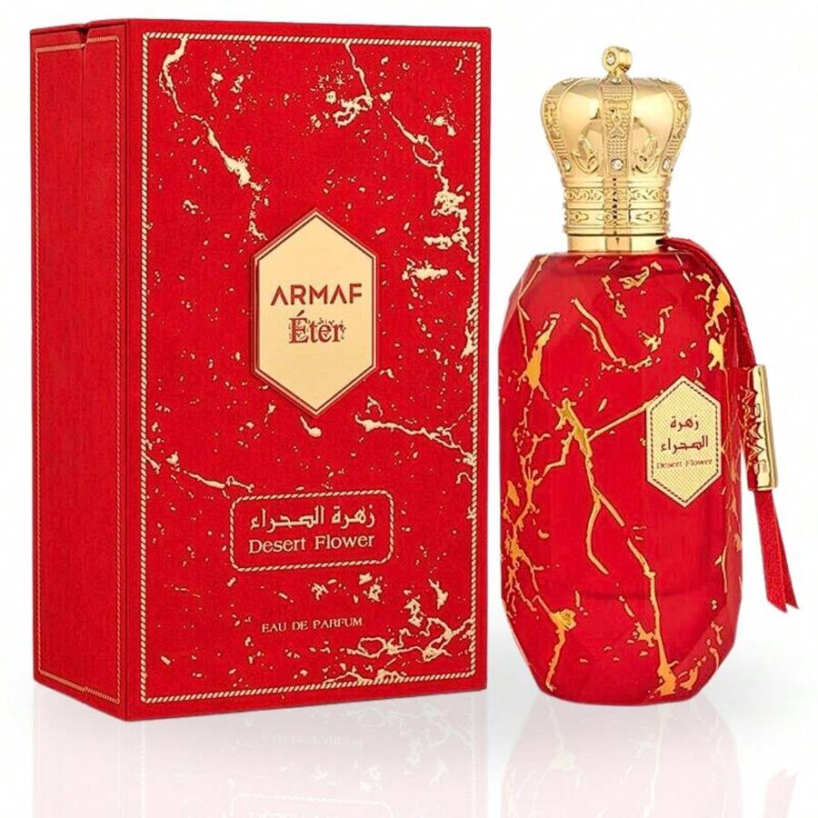 Armaf Eter Desert Flower EDP Spray 100ML (3.4 OZ) By  | Indulge In The Floral Elegance Of This Enchanting Aroma. - 花卉印花 - 查看 1