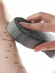 1 件超柔软去角质沐浴海绵，可重复使用去角质沐浴海绵，清洁皮肤污垢和多余油脂去角质沐浴海绵，男女身体清洁剂，温和去角质，不刺激皮肤，3D 按摩吸盘设计和抗菌材料，适用于淋浴和水疗 - 彩色 - 查看 1