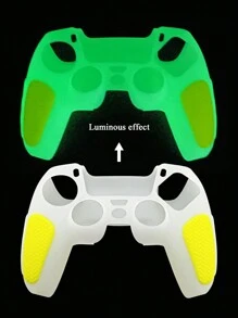 1 vỏ bọc tay cầm PS5 bằng silicon, thiết kế dày, hai màu phát sáng trong bóng tối, kết cấu chống trượt, chống rơi, chống trầy xước, chống mồ hôi, cải thiện cảm giác chơi game, có lỗ mở lớn ở phía dưới để sạc đế sạc - Nhiều màu - Xem 16