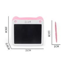 8.5-Inch Erasable LCD Writing Tablet With Pen, Erasable Electronic Drawing Writing Board For Children And Adults, Learning Education - Pink - View 4