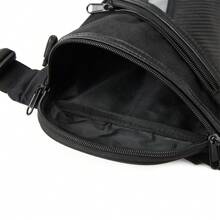 WOSAWE WOSAWE Adjustable Reflective Waterproof Motorcycle Leg Bag, Off-Road Riding Waist Pack With Storage