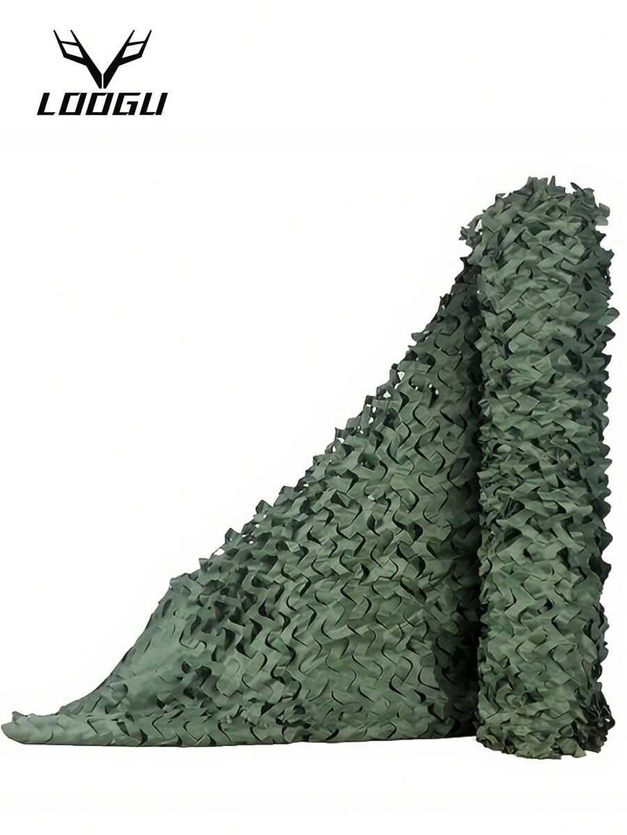 LOOGU Bulk Roll Camouflage Camouflage Netting For Hunting Decorative Sun Shades - 綠色 - 查看 1