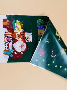 50 túi đựng kẹo Giáng sinh, túi đựng quà tiệc lễ hội, túi phẳng OPP trong suốt, dùng cho túi đựng quà cưới & tiệc, Halloween, trang trí Halloween - Nhiều màu - Xem 3