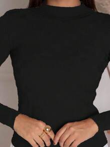 Women Sweaters - màu đen - Xem 2