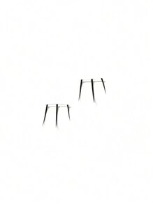 40pcs Curly Individual Eyelash Extension 6mm Mixed Lash Clusters, Natural & Soft Lengthening Wisps, Eyelashes For Double Eye Enlargement, Suitable For Daily Makeup Or Outing Party - C - View 6