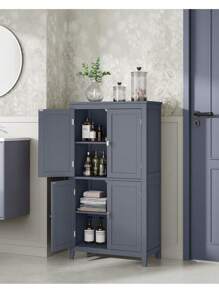 VASAGLE Gabinetes de almacenamiento - Gris Oscuro - Ver 2