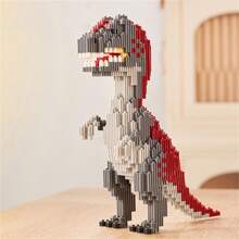 Jurassic Dinosaur Series Assembly Model Set - Building Block Assembly Toys, Easter/President's Day/Perfect Gift! Room Decoration - Multicolor - View 4