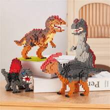 Jurassic Dinosaur Series Assembly Model Set - Building Block Assembly Toys, Easter/President's Day/Perfect Gift! Room Decoration - Multicolor - View 10