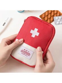 1 个医疗储物袋、便携式旅行医疗包、旅行便携式医疗包急救包、紧凑、耐用且防水的急救包、足够的存储空间，可满足旅行和家庭紧急需求 - 紧凑型急救包适合户外运动爱好者，非常适合狩猎、徒步旅行、露营旅行和紧急情况