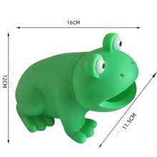 1 Dog Lover And Dog Mom Love Toy Frog Cat/Dog Lover Gift And Dog/Cat Mom Love Pet Sound Humming Frog Tricky Vent Screaming Vinyl Frog Adult Pinch Fun - Multicolor - View 6
