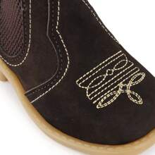 Men's Men's Genuine Leather Boots For Boys Texana Country - 咖啡棕 - 查看 4