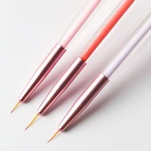 新款日式美甲笔套装，极光棒美甲拉线笔3件套，彩色彩绘花朵拉线美甲笔，适用于专业美甲沙龙和家庭DIY。（多种款式可选） - 彩色 - 查看 5