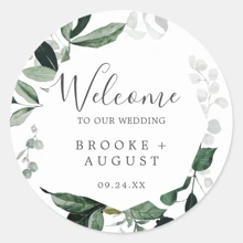 96pcs Personalized Round Circle Label Stickers Custom Name Date Thank You Stickers For Bridal Shower Party Favors Fashionable,Colorful,Cute,Adorable,Contracted,Kawaii,Stylish,Casual Custom,Personalized,Unique,Customized Ideal Gifts For Him Her,Boyfriend,Girlfriend,Family,Friends,Pets,Grandparents,Children For Graduation,For Christmas,For Winter,For Fall/Autumn,For Holiday,For Weddings Finds,Winter Fashion,Christmas Gift,Christmas Decorations,Personalized Christmas Ornaments,Personalized Gifts For Women/Men,Christmas Accessories,Forest Tones - Multicolor - View 3