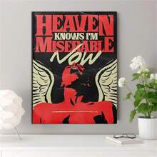 1 pieza Arte moderno concierto de música de banda vintage, regalo ideal para dormitorio, sala de estar, pasillo - decoración de pared de arte, decoración de habitación - sin marco