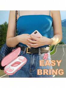 可攜式一次性牙線分配器-高韌性、深層清潔、符合人體工程學設計和防滑握把（盒裝+一次性牙線） - 彩色 - 查看 6