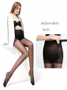 Leggings de Maternidade com Cintura Ajustável, Adequados para Primavera e Verão