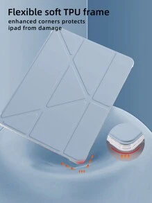 筆槽多折立式iPad保護套