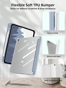 筆槽多折立式iPad保護套