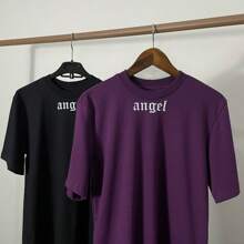 Men T-Shirts - 紫色 - 查看 1