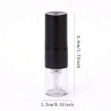 10pcs Glass Perfume Decanting Bottles, 1ml Portable High-End Refillable Fine Mist Spray Atomizer - Bottle - View 5