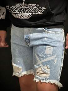 CVHM Jeans Men Denim Shorts - Blue - View 3