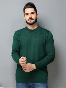 Men Sweaters - Green - View 4