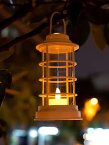 Small Portable Lamp Wind Lamp Electronic Candle Simulation Candle Ambient Light LED Light-Emitting Lamp - Multicolor - View 7