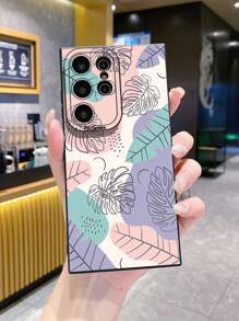 1入葉紋相機保護手機殼，適用於iPhone/Galaxy/Infinix/Xiaomi Redmi/OPPO/VIVO - 黑色 - 查看 5