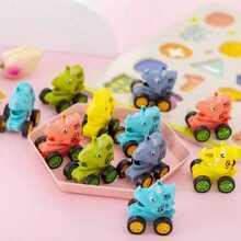 10pcs Mini Dinosaur Pull Back Cars,Cartoon Shaped,Vibrant Colors,Great As Birthday Party Favors,Filler For Gift Bags (Random Color),Dinosaur Party,Party Bag Fillers Toys,Dinosaur,Stitch Party Favors,Dino Party,Pinata Filler,Party Bag Fillers Toys,Dinosaur Party,Dinosaur