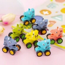 10pcs Mini Dinosaur Pull Back Cars,Cartoon Shaped,Vibrant Colors,Great As Birthday Party Favors,Filler For Gift Bags (Random Color),Dinosaur Party,Party Bag Fillers Toys,Dinosaur,Stitch Party Favors,Dino Party,Pinata Filler,Party Bag Fillers Toys,Dinosaur Party,Dinosaur