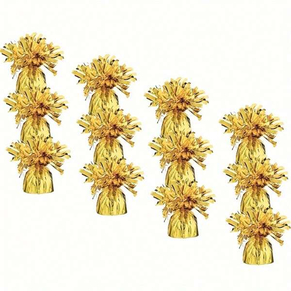 2pcs Balloon Weights, Heavy Duty Balloon Weights, Foil Weights For Balloons, Birthday Party And Wedding Table Centerpiece Balloon Weights, DIY Balloon Weights For Helium Balloons,Christmas