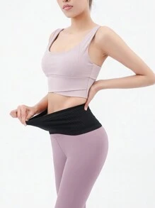 带隐藏口袋的跑步腰带女士跑步腰包，防擦伤腰带包，可容纳手机，吸湿排汗收纳带，非常适合跑步、徒步旅行 - 送给女士的礼物 - 彩色 - 查看 15