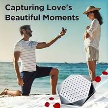 High Pressure Rain Shower Head -11 Inch (About 27.9 Cm) Diamond-Shaped Shower Head Covers The Whole Body, Anti-Clogging Silicone Nozzle Adjustable Brass Ball Joint For A Luxurious Shower Experience - Silver - View 5