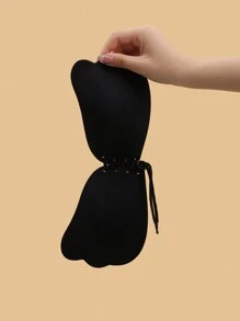 2Pcs/Set Summer Backless Self-Adhesive Bra For Women, Push Up & Invisible & Strapless & Breathable & Anti-Sagging, Suitable For Wedding Dresses - Multicolor - View 11