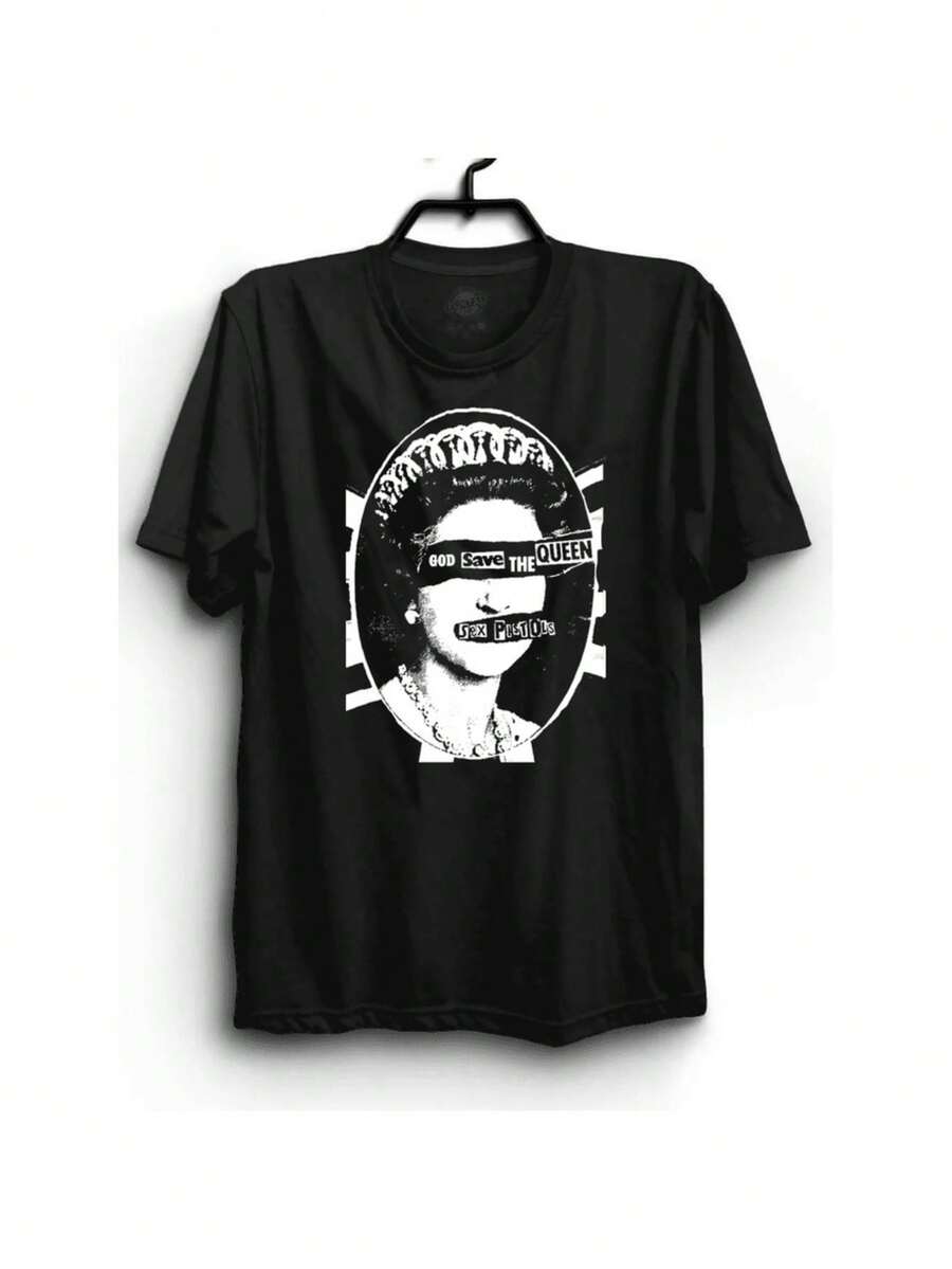 Men T-Shirts - 黑色 - 查看 1