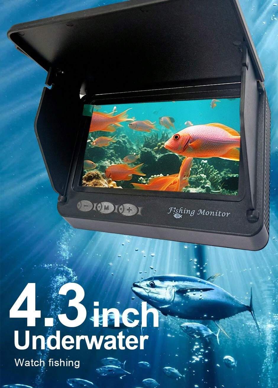 4.3Inch Underwater Fish Finder With HighDefinition Visual Anchor Fish