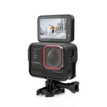 Adaptador de expansión de jaula de plástico Insta360 Ace Pro PULUZ con base de zapata fría (Negro) - Negro - Ver 6