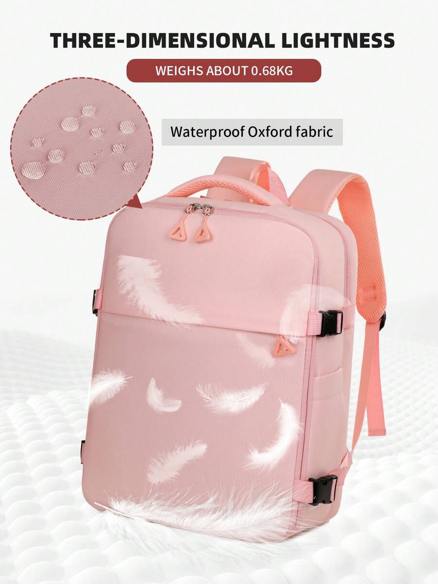 quncheng Large Travel Backpack For Men Women, TSA Friendly Airline